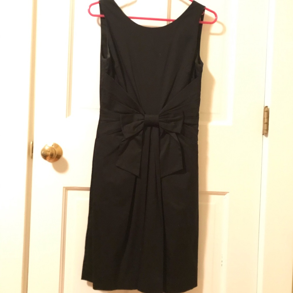 Kate Spade Black Bow Front Dress - Size 0